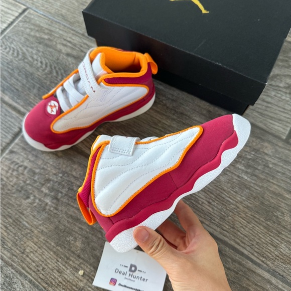 Brand New Air Jordan Pro Strong “Cardinal Red” Toddler/Baby Shoes - Picture 4 of 12